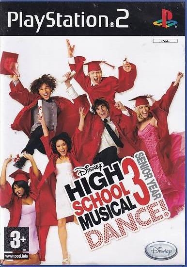 Disney High School Musical 3 Senior Year DANCE! - PS2 (Genbrug)